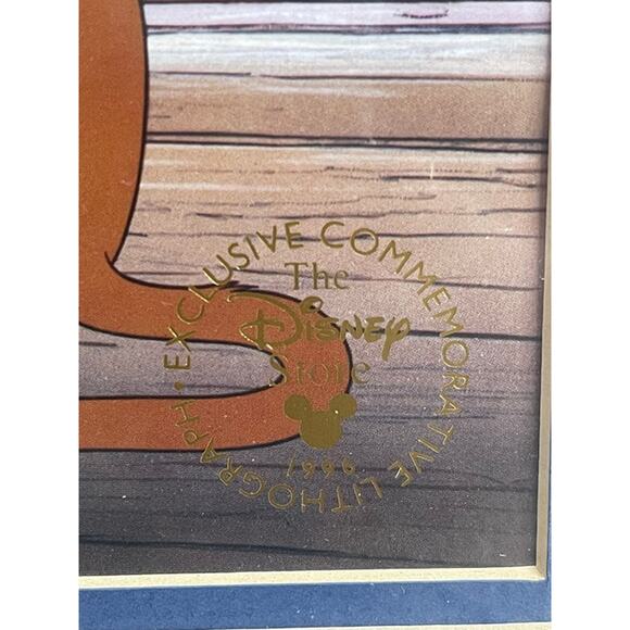 Vintage 1996 - Disney - Aristocrats Lithograph - Picture 3 of 3